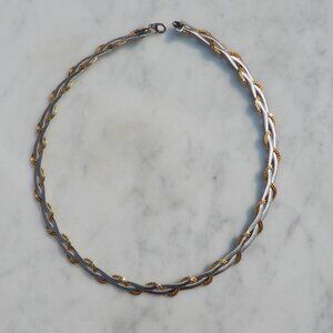 Silver Collar Necklace